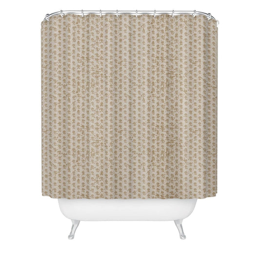 Zollinger Macha Ditsy Made To Order Shower Curtain 71 X 74 With Liner - 71 X 74 With Liner